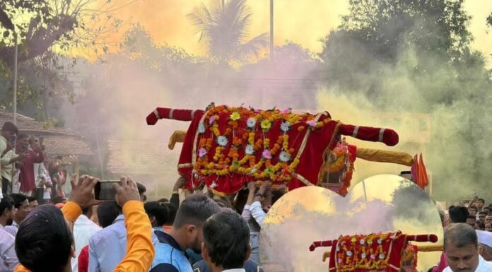 मारळ येथे श्री देव केदारलिंग व हिरादेवी या दोन भाऊ-बहिणीची झाली भेट