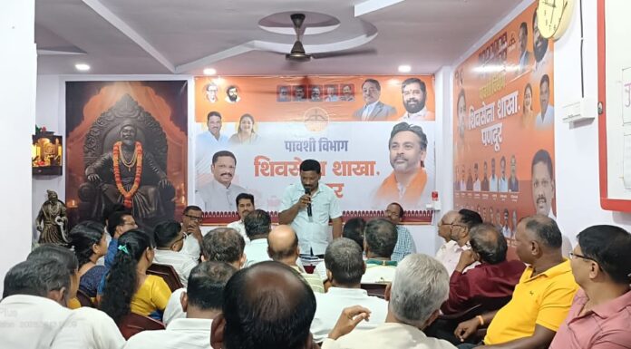 आमदार निलेश राणे यांच्या वाढदिवसाच्या निमित्ताने शिवसेना पावशी विभागाच्या वतीने विविध उपक्रमांमध्ये सहभागी होण्याचे जिल्हा परिषद सदस्य दादा साईल यांचे आवाहन