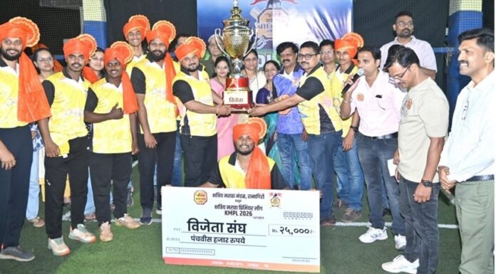 क्षत्रिय मराठा प्रिमियर चषक क्रिकेट स्पर्धा : शिवभक्त मराठा, तोरणा टायटन्स विजेता