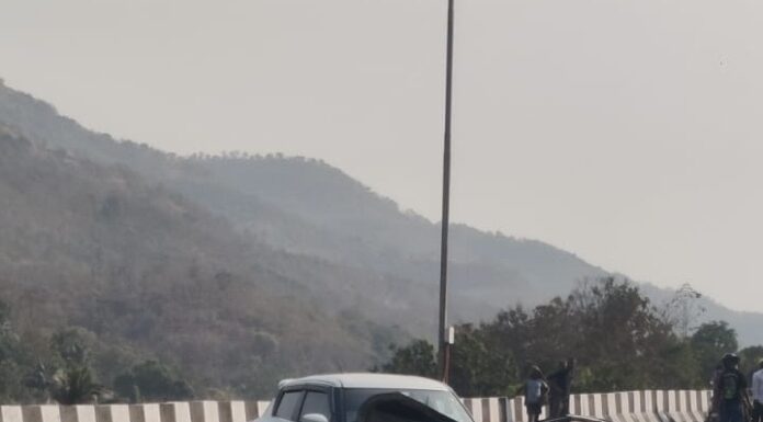 कशेडी बोगद्याजवळ स्विफ्ट कारचा भीषण अपघात; एकाचा मृत्यू