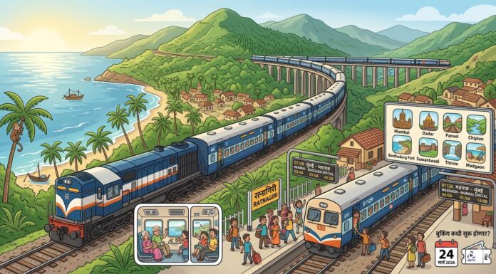 मुंबईत रेल्वेचा मेगाब्लॉक; कोकण कन्या, जनशताब्दीसह अनेक गाड्यांचे वेळापत्रक कोलमडले