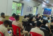 पोलिसांसाठी आरोग्य तपासणी शिबीर !