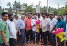 युवा मोर्चाचे प्रदेशाध्यक्ष कृष्णराज महाडिक यांचे देवगड मध्ये स्वागत