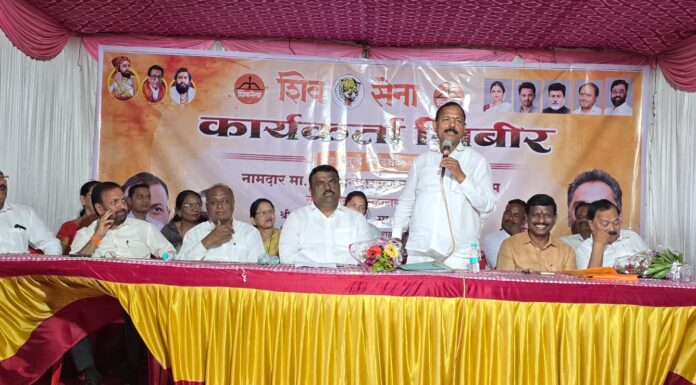 दापोलीत कार्यकर्ता शिबिर उत्साहात संपन्न; मतदार यादी पुनर्निरीक्षणाबाबत मार्गदर्शन