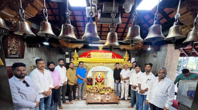 खा. नारायण राणे यांच्या वाढदिवसानिमित्त निमित्त श्रीदेव भैरीला ७५ नारळ, ७५ केळी ७५ विड्यांची आरास