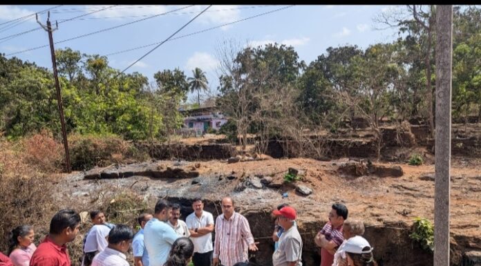 शृंगारतळीतील मुख्य जलस्रोत प्रदूषित सभापती प्रणव पोळेकर यांनी केली पाहणी