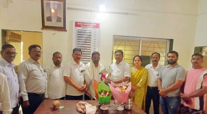 पेढे ग्रामपंचायतीच्या उपसरपंचपदी तुषार गमरे बिनविरोध