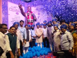 बिंदू चौकात डॉ.बाबसाहेब आंबेडकर यांच्या ११ फुटी पूर्णाकृती पुतळ्याचे अनावरण…