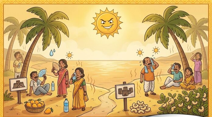 रत्नागिरी, सिंधुदुर्गमधे येतात पाच दिवसात उष्णता, आर्द्रतेचा तडाखा आणि पाऊस