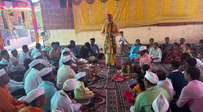 माखजन येथे संत गोरा कुंभार पुण्यतिथी साजरी