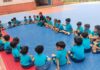 पोदार प्रेप मध्ये वसुंधरा दिन पंचमहाभूत -निसर्गातील पाच घटक ह्या संकल्पनेने साजरा