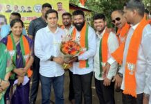 चिपळूण येथे भाजपा युवा शक्ती जागर यात्रेचे स्वागत