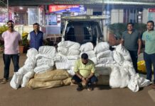 कोल्हापूरहून रत्नागिरीत येणारा गुटखा पकडला; ६ लाख ७७ हजारांचा मुद्देमाल जप्त