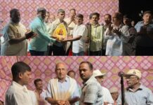 फोंडाघाट- गणेश मित्र मंडळ, कोरगावकरवाडी मार्फत स्थानिक कलावंत व जि.प.सदस्यांचा सत्कार !