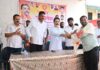 पळसंब सरपंच चंद्रकांत गोलतकर यांचा आमदार निलेश राणे यांच्या हस्ते सत्कार