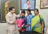 ट्रॅम्पोलिन आशियाई स्पर्धेत सहाव्या स्थानी आलेल्या मंथन उकर्डे याचा पालकमंत्री नितेश राणे यांच्याहस्ते सत्कार!