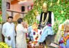 प. पू. राऊळ महाराज समाधी परिसराचा विकास ही आमची जबाबदारी: पालकमंत्री नितेश राणे