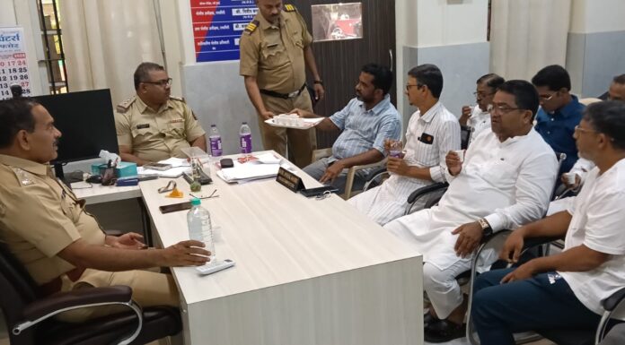 बकरी ईद पार्श्वभूमीवर खेड तालुका शांतता कमिटीची बैठक उत्साहात