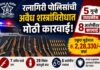 रत्नागिरी पोलिसांची अवैध शस्त्रांविरोधात मोठी मोहीम