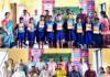 पालकमंत्री नितेश राणे यांच्या वाढदिवसाचे औचित्य साधून नवीन कुर्ली प्राथमिक शाळेत वह्या वाटप