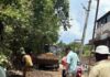 मुरादपूर-अमेय पार्क रस्त्यावर सिमेंट ब्लॉक बसविण्याच्या कामास प्रारंभ