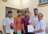 शृंगारतळी परिसरातील कचऱ्याबाबत मनसेचे पाटपन्हाळे ग्रामपंचायतीला निवेदन