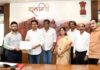 विधानपरिषद सदस्य निवडीचे अनिकेत तटकरे यांना प्रमाणपत्र