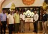 श्री क्षेत्र परशुराम येथे जिल्हाधिकारी मनुज जिंदाल यांची विकासकामांचा आढावा बैठक