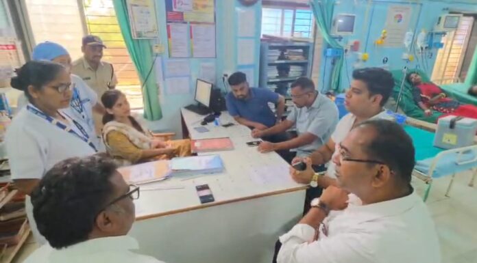 कळंबणी उपजिल्हा रुग्णालयातील अनागोंदीवर भाजप आक्रमक; ‘दोन डॉक्टरांच्या जीवावर १०० बेडचे रुग्णालय कसे चालणार?’