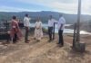खेड शहराच्या पाणीपुरवठ्यासाठी नगराध्यक्ष सौ. माधवीताई बुटाला यांची नातूनगर धरणातील जलसाठ्याची पाहणी