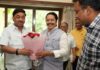वाढदिवसानिमित्त नगराध्यक्ष संदेश पारकर यांनी घेतली खासदार नारायण राणे यांची सदिच्छा भेट
