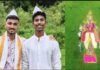 आषाढीनिमित्त निसर्गरंगांच्या कुंचल्यातून साकारला पंढरीचा राजा