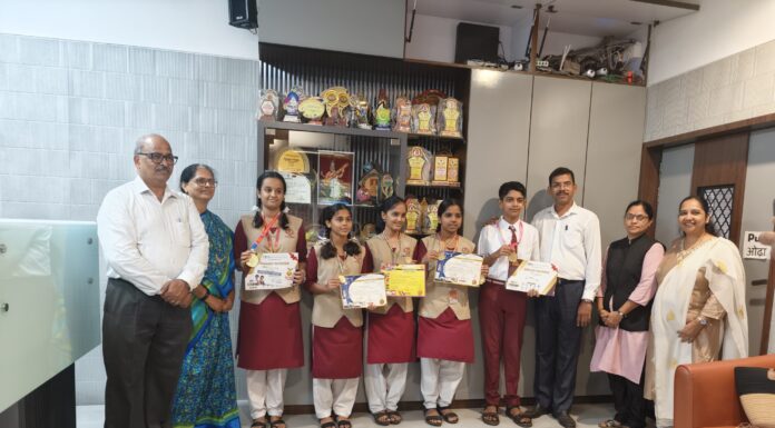 एल.टी.टी. इंग्लिश मिडिअम स्कूलच्या विद्यार्थ्यांचे इंडियन टॅलेंट ऑलिम्पियाड परीक्षेत घवघवीत यश