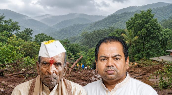 दहिवलीतील दरड दुर्घटनेत बाप-लेकांचा दुर्दैवी अंत; गावावर शोककळा
