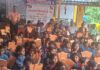 माडखोल येथे स्वराज्य दिव्यांग संस्थेतर्फे वह्या वाटप व वृक्षारोपण