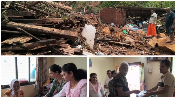 दहिवली दरडग्रस्तांच्या मदतीला रोटरी क्लब ऑफ लोटे; वर्षभर सामाजिक आणि पुनर्वसन उपक्रम राबविणार