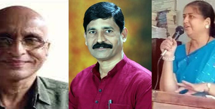 संस्कार भारतीतर्फे गुरुवंदना कार्यक्रमात ज्येष्ठ कवी अरुण इंगवले यांचा सन्मान व मुलाखतीचे आयोजन