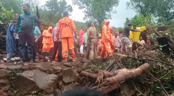 अखेर आशा मावळल्या; दहिवली भूस्खलनात बेपत्ता दोघांचे मृतदेह सापडले