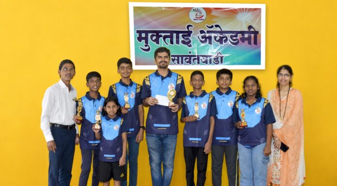 राष्ट्रीय बुद्धीबळ स्पर्धेत सिंधुदुर्गच्या मुक्ताई ॲकेडमीची दैदिप्यमान कामगिरी