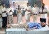 संत निरंकारी चॅरिटेबल फाउंडेशनच्या रक्तदान व आरोग्य शिबिरास प्रतिसाद..