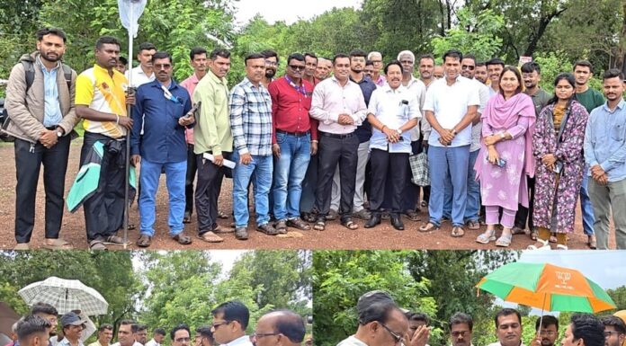 पालकमंत्री नितेश राणे यांच्या आश्वासनानंतर मुडेश्वर मैदानावर आरक्षित जागेत होणारी मोजणी सुरू