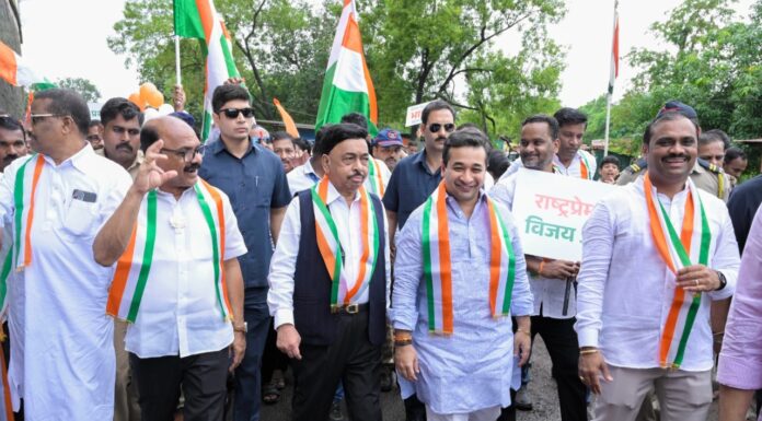 कणकवली तिरंगा रॅलीत राष्ट्रभक्तीचा हुंकार