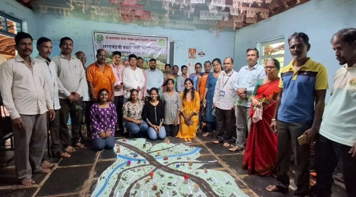 कुटरेत कृषी प्रदर्शनाचे उद्घाटन; कृषीकन्यांचे आगमन कृषी ज्ञानाचा जागर