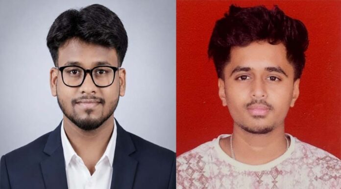 घरडा अभियांत्रिकीच्या दोन विद्यार्थ्यांची मुंबई विद्यापीठाच्या कोकण विभागीय टेबल टेनिस संघात निवड