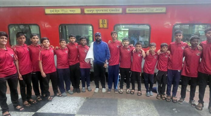 चिपळूण ते जयपूर; मास्टर्स क्रिकेट अकॅडमीच्या खेळाडूंच्या नव्या क्रिकेट प्रवासाला सुरुवात