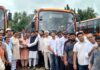 सावंतवाडीत ‘राजमाता जिजाऊ’ ५ नवीन एसटी बसेसचे स्वागत