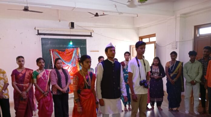 नातू महाविद्यालय रंगले श्रावणसरीत