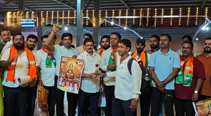मंत्री नितेश राणे यांची “मोदी एक्स्प्रेस” गणेशभक्त चाकरमान्यांना घेऊन सिंधुदुर्गात दाखल