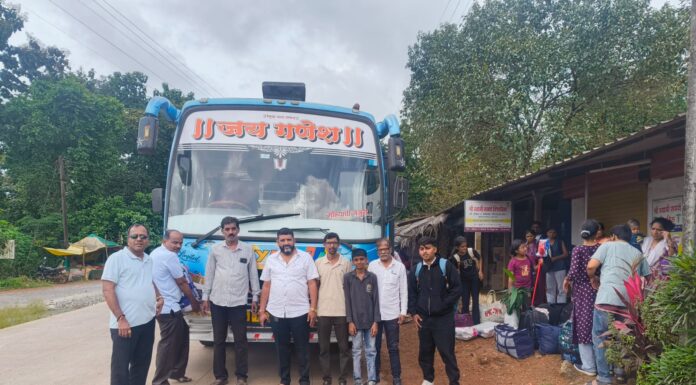 चिखली-भोसरी ते दोडामार्ग चाकरमान्यांसाठी पाच लक्झरी बसेस
