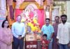 उच्च न्यायालयाचे न्यायाधीश अमित जामसंडेकर यांची आचरे संस्थानास भेट